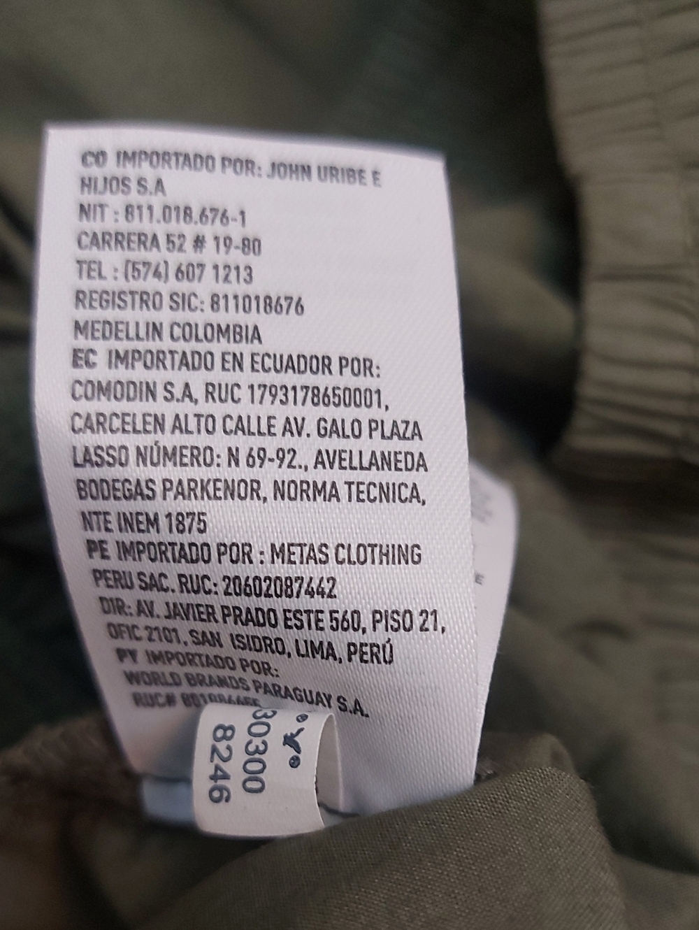 American Outfitters Olive Green Cargo Pants Wide Leg Utility S - Picture 7 of 11
